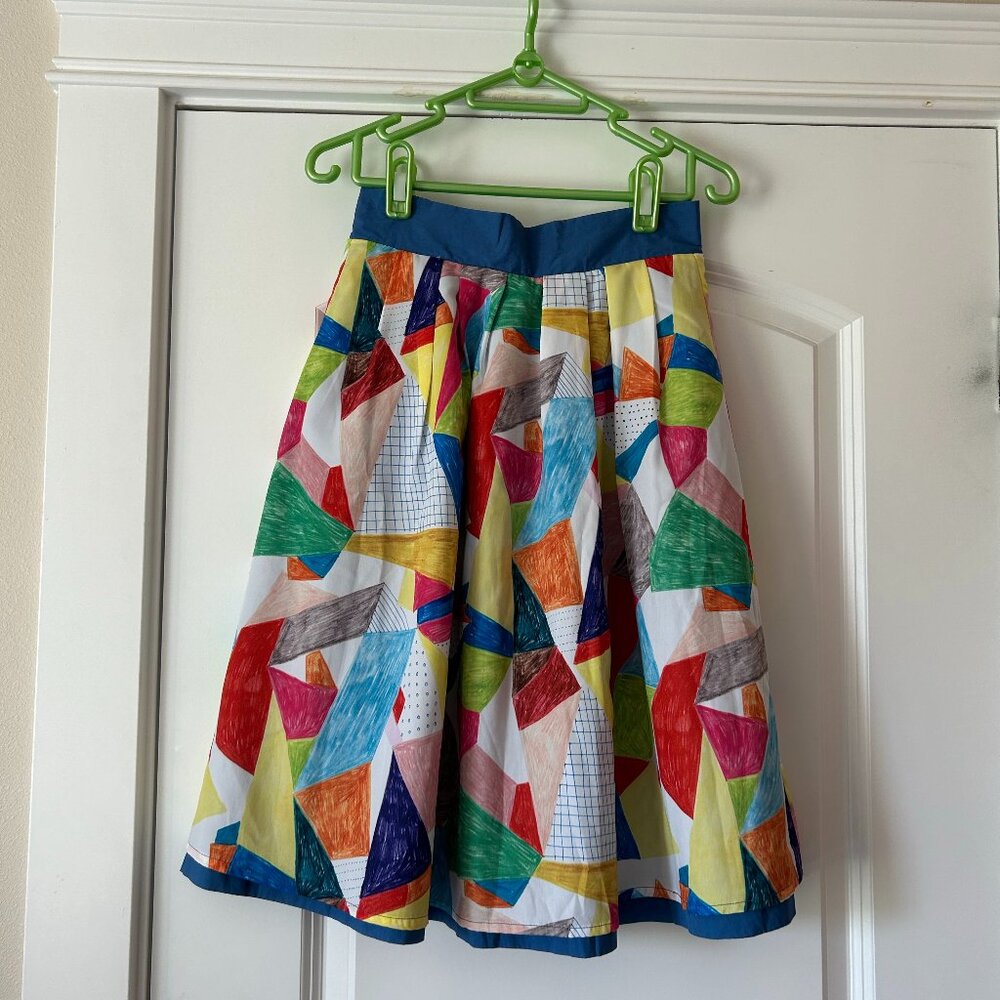 Graniph Abstract Reversible Skirt